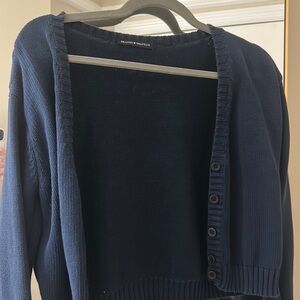 Brandy melville navy cardigan